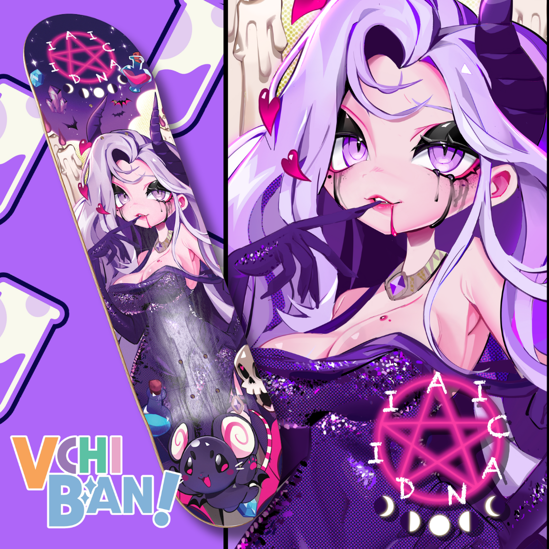 Demonic Candii Skateboard Deck